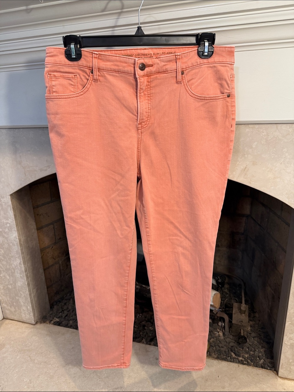 Chico's So Slimming Girlfriend Slim leg Ankle Jeans size 12 (2)
